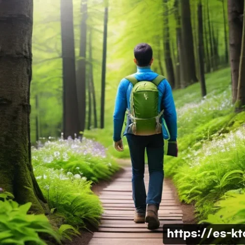 Home 30 울진 불영사 계곡 추천 - A serene hiking trail winding gently through a lush valley in spring, featuring vibrant wildflowers ...